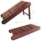 Pet Adobe Folding Pet Ramp- Padded Inclined Transition For Dogs, Cats & Puppies Up to 80lbs (Brown) 444559FET - alternate 3